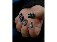 クロ(CULO)/個性派春ネイル