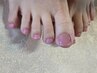 【foot】6月7月限定 フットワンカラー￥6,600 → ￥6,000 他店付け替えオフ無料