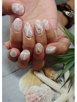 アンアント(An-ant)/大理石ネイル