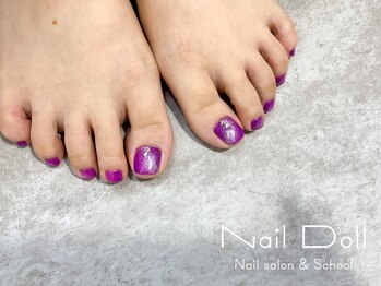 ネイルドール(Nail Doll)/フット マグネットグラデ