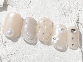 ジェミーネイル エビス(Jemiy nail ebisu)/ガーリーキルティング11040yen