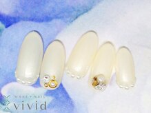 メイクプラスネイル ヴィヴィッド(MAKE+NAIL vivid)/＊冬ブライダルネイル＊