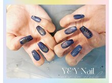 ワイアンドワイ(Y&Y)/夏の花火マグネットネイル