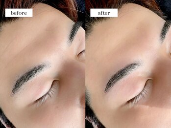 エムドット(m.)/ワックス×アイブロウリフト