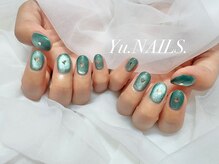 ユーネイルズ 恵比寿(Yu.NAILS.)/冬ネイル◎マグネットカラー多数