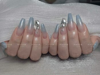 ピーチネイル 大塚(Peach Nail)/チップ長さだしカラーグラデ