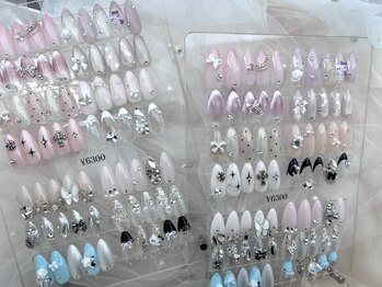ティーエヌ 天王寺店の写真/
【韓国ネイル☆ワンホンコース¥6300】パーツは入荷状況により変動あり/カラー変更OK/デザイン変更不可