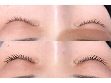 トトルナ(totoluna)の雰囲気（マイラミネーションのまつ毛パーマで太く、ハリのある仕上がりへ）