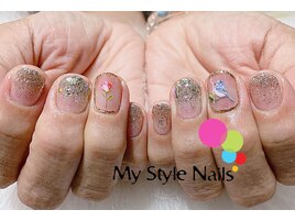 ラメグラデーションジェル