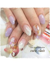 ネイルアンドアイラッシュサロン ココクレール(cococlair)/トレンドアートコース☆夏