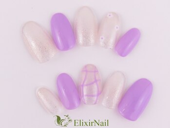 エリクサーネイル 池袋(Elixir Nail)/定額a シンプル/クーポン使用