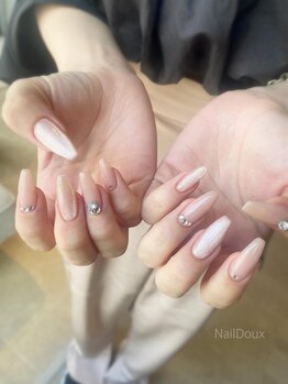 ネイル ドゥ 岡山駅前店(Nail Doux)/上品マグネットネイル