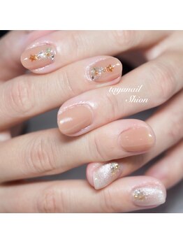 たゆ ネイル(たゆnail)/クリスマスキラキラネイル