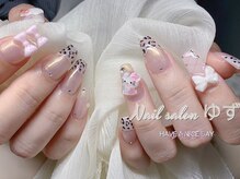 ゆず/フレンチ/海外ネイル/個性ネイル