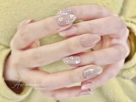 ホロフラワーネイル