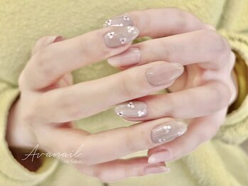 アバネイル 名駅店(AVA NAIL)/ホロフラワーネイル