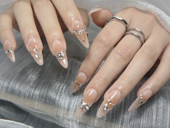 ドリーミーネイル 池袋(Dreamy Nail)の写真/【パーツの種類エリアトップクラス】豊富なパーツと技術力の高いネイリストが理想のデザイン叶えます◎