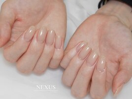 ベージュのうる艶ワンカラー