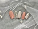 シンプルアートネイル