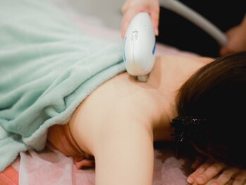 ビーフリー(Be Free)の写真/気になる部分だけのパーツ脱毛もOK！脱毛＋イオン導入で美肌ケアも♪お得なクーポンも多数ご用意◎