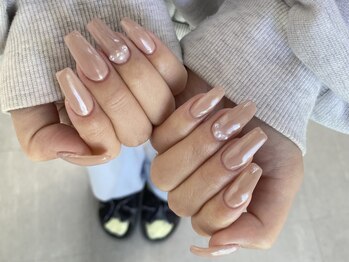 ロエン 北岡崎(ROEN)/ピンクベージュ×オーロラ