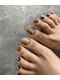 エナネイル 中央町店(ENA nail)の写真/【フットネイル】オフ込★選べるワンカラー2,000円★ハンドが出来ない方はフットで◎期間限定♪