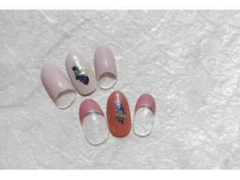 ネイルサロン ブリオン(Nail Salon Bullion)/オーロラシールネイル
