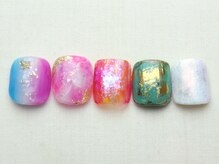 ユースタイル 新宿店(U-style)/夏フットネイル