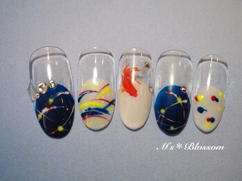 ネイルサロンアンドスクールエムズブロッサム(Nailsalon & school M's Blossom)/オフィスネイルコース