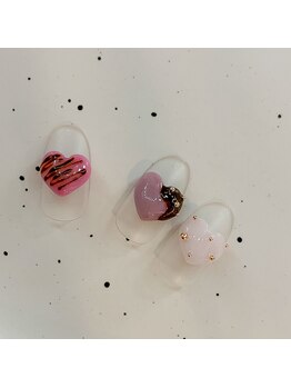 ミュウミュウ ミナミアオヤマ(mewmew minamiaoyama)/ハートパーツ