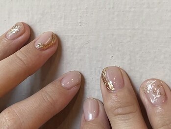 アメリアンドカシェット(Amelie&Cachette)/ウェディングネイル：maika