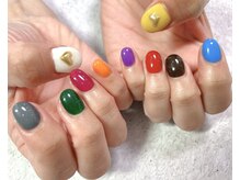 ネイルサロン ビューティーマジック 川口店/カラフルネイル