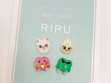 リル(RIRU)/3Dネイル/キャラクター/痛ネイル
