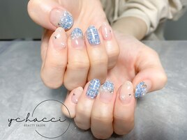 【ツイードネイル】