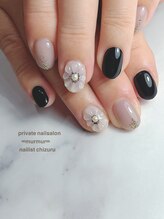 プライベート ネイルサロン マーマ(murmur)/ぷっくりフラワー