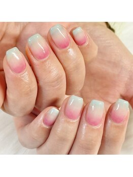 Wグラデーション