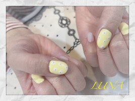 ☆シンプルスプリングネイル☆