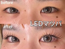 ティアボーテ(t/a beaute)/新メニュー！LEDマツパ！