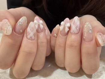 ネイルサロン＆スクールFlora　北仙台店の写真/【ご新規様】オフ無料★光で輝くマグネットネイルが人気！ショート爪＆初心者さんも大歓迎♪