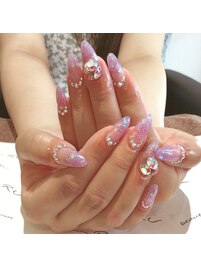 ラメグラデーション