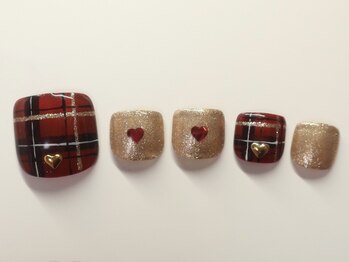 アンドシュシュネイル(&CHOU CHOU nail)/フット定額