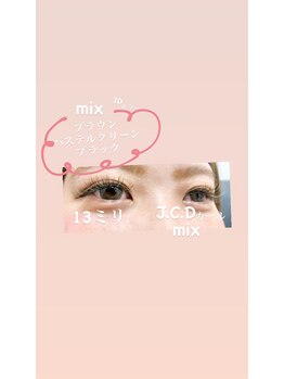 ココ アンド モカ(Coco&mocca)/マツエク　カラー