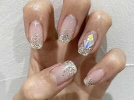 透明感ネイル☆