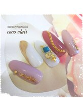 ネイルアンドアイラッシュサロン ココクレール(cococlair)/トレンドアートコース☆夏