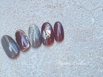 ヴィガー アンド ルックス 白金 目黒(Vigor&Looks)/ブラウン　シェル　マグネット