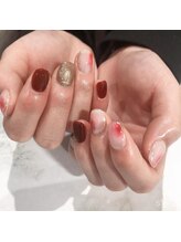 アウラ 新宿西口店(aura)/ネイリスト吉野★お客様ネイル