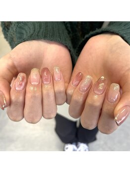 ミントリーフ バイ リート(Mint leaf by Reat)/くすみピンクニュアンス