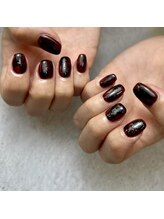 エスネイル(es.nail)/奥行きブラウンネイル