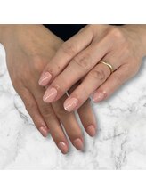 ユニティネイル(Unity nail)/ラメラインフレンチ☆