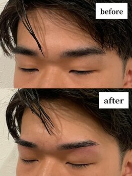 プラチナムブロウ 新潟(PLATINUM BROW)/美眉スタイリングのお客様（20代